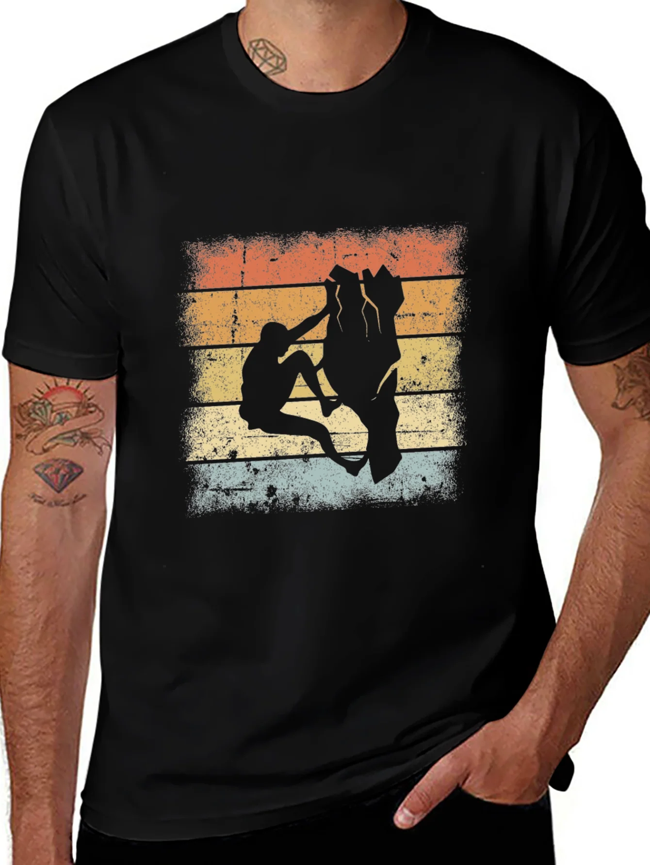 Vintage Rock Climbing T-Shirt