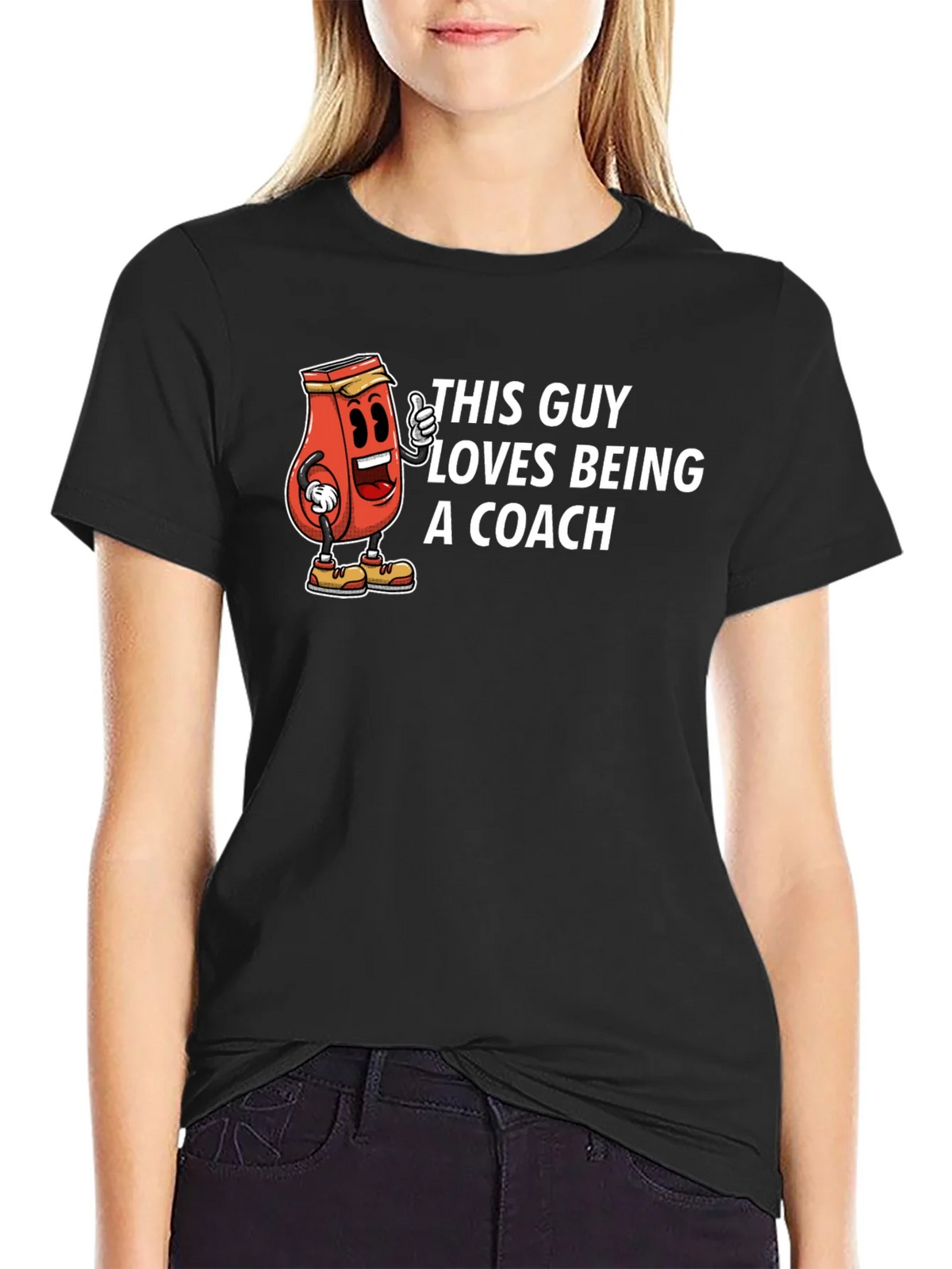 This Guy Loves Being a Coach T-Shirt