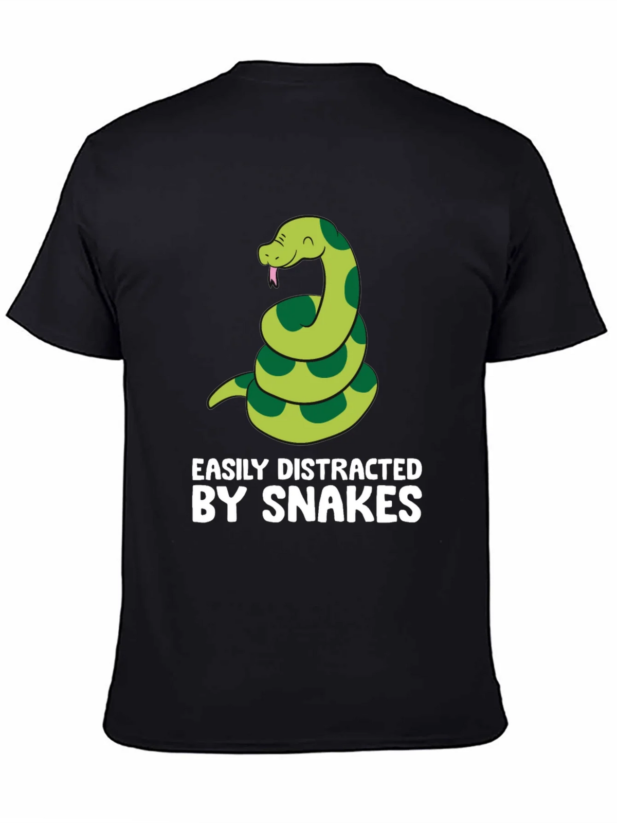 Easily Distracted By Snakes Graphic T-Shirt