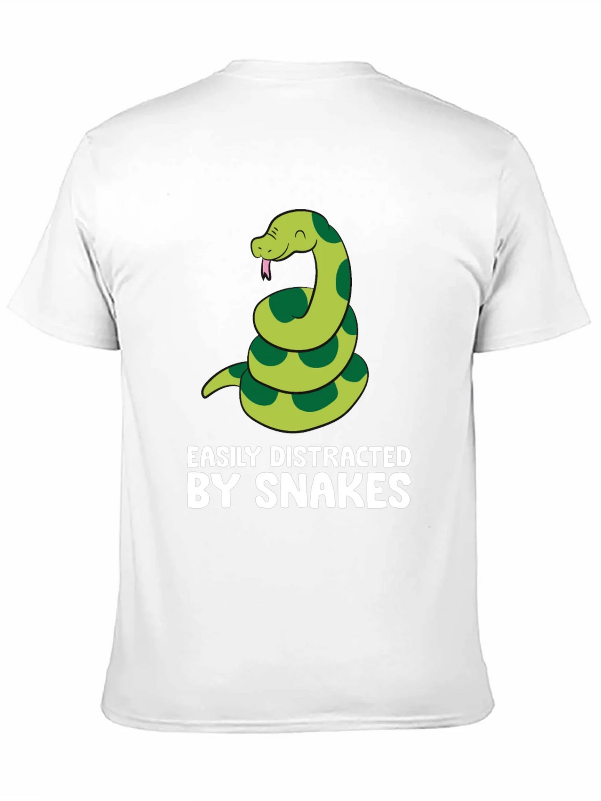 Easily Distracted By Snakes Graphic T-Shirt