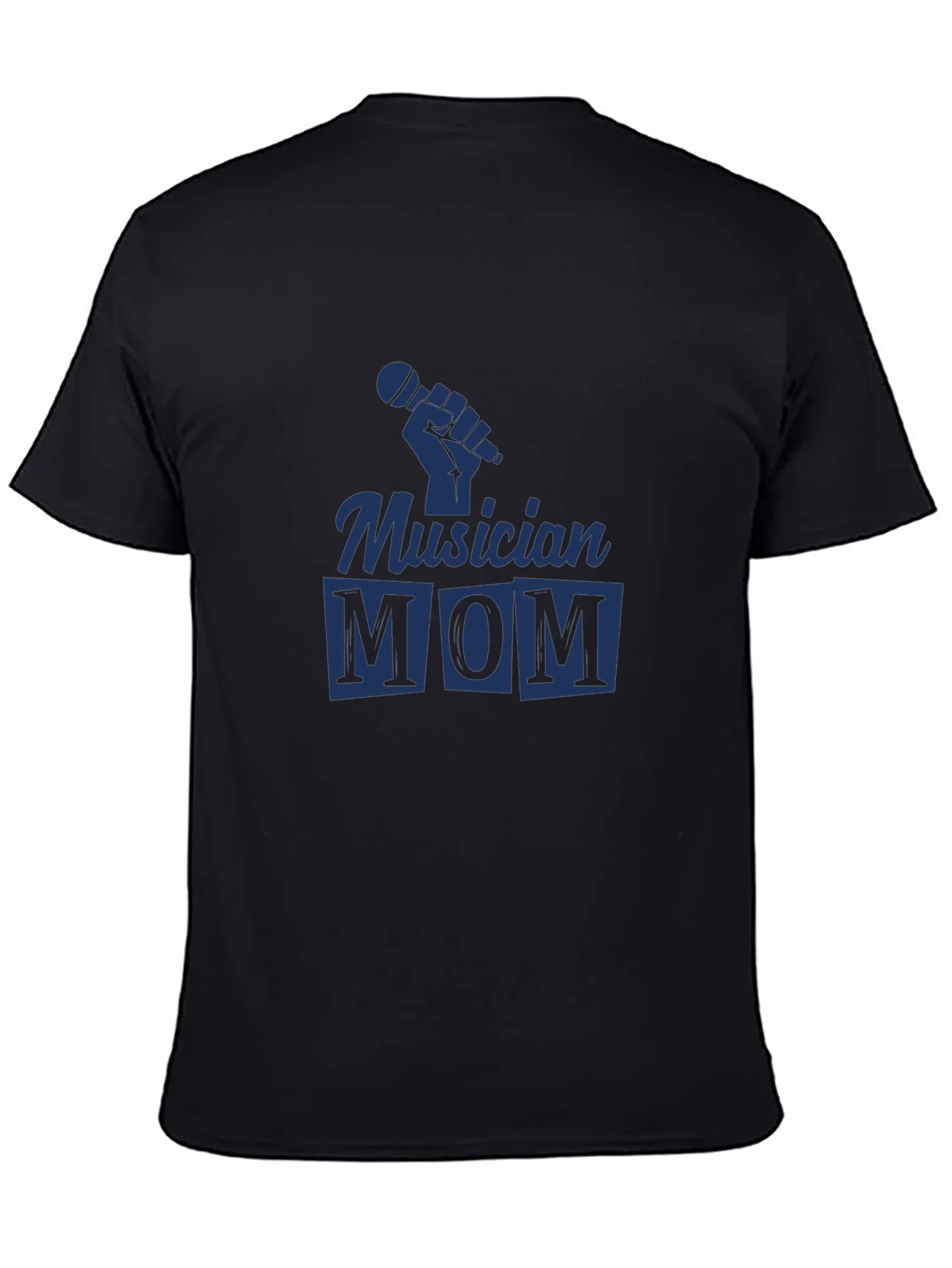 Musician Mom Black Graphic Tee