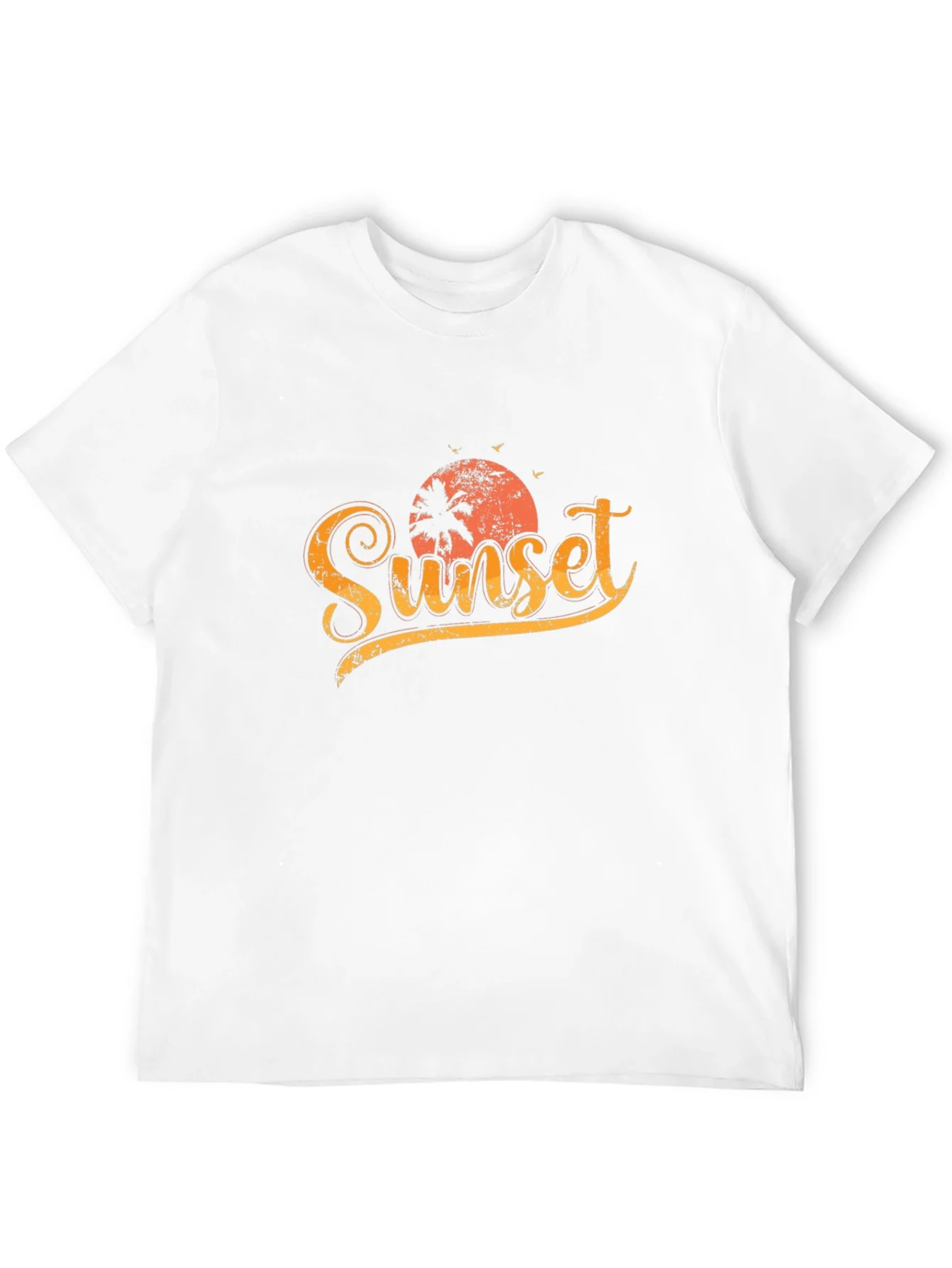 Sunset Graphic Print Tee | Casual Style
