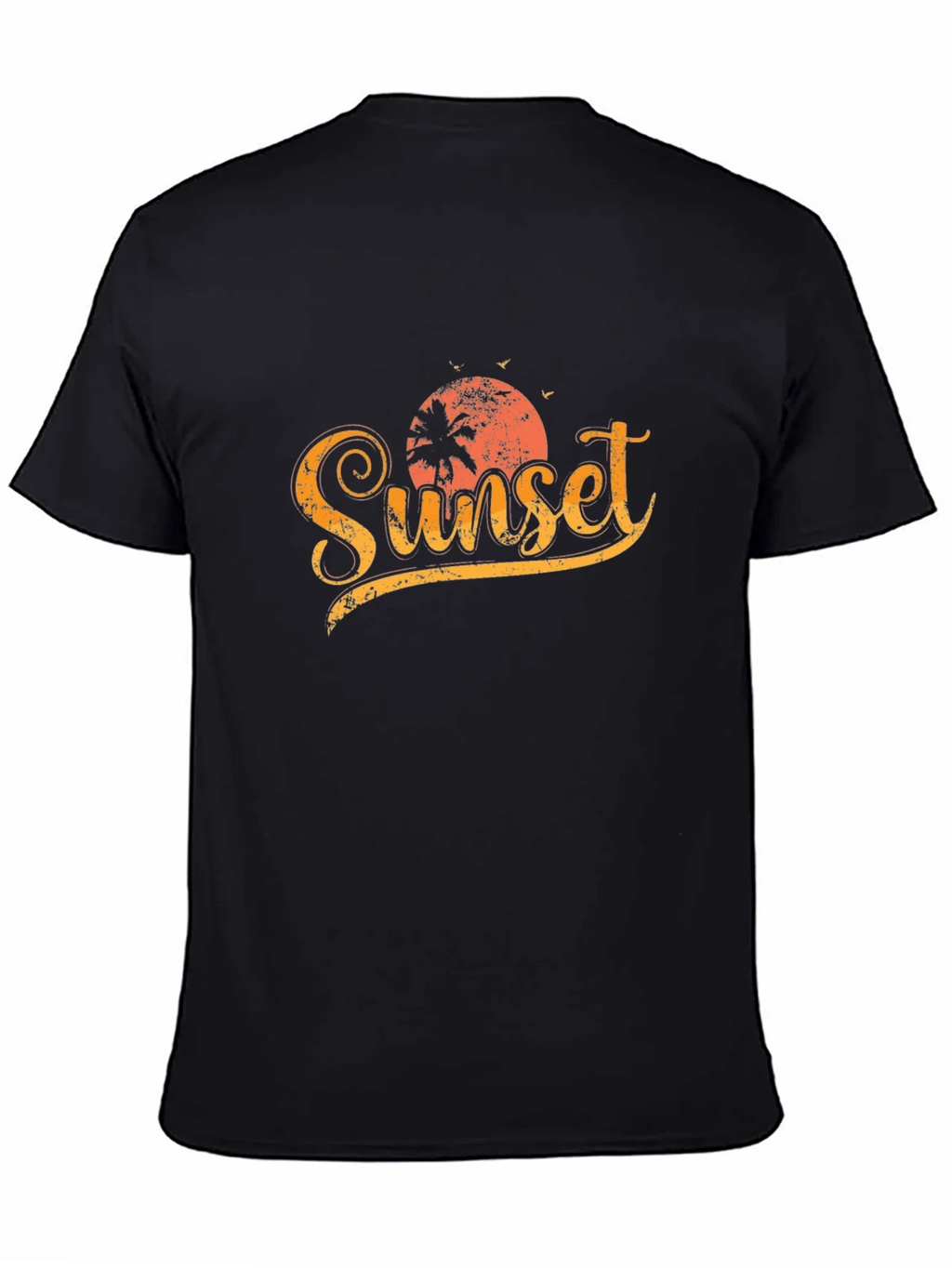 Sunset Graphic Print Tee | Casual Style