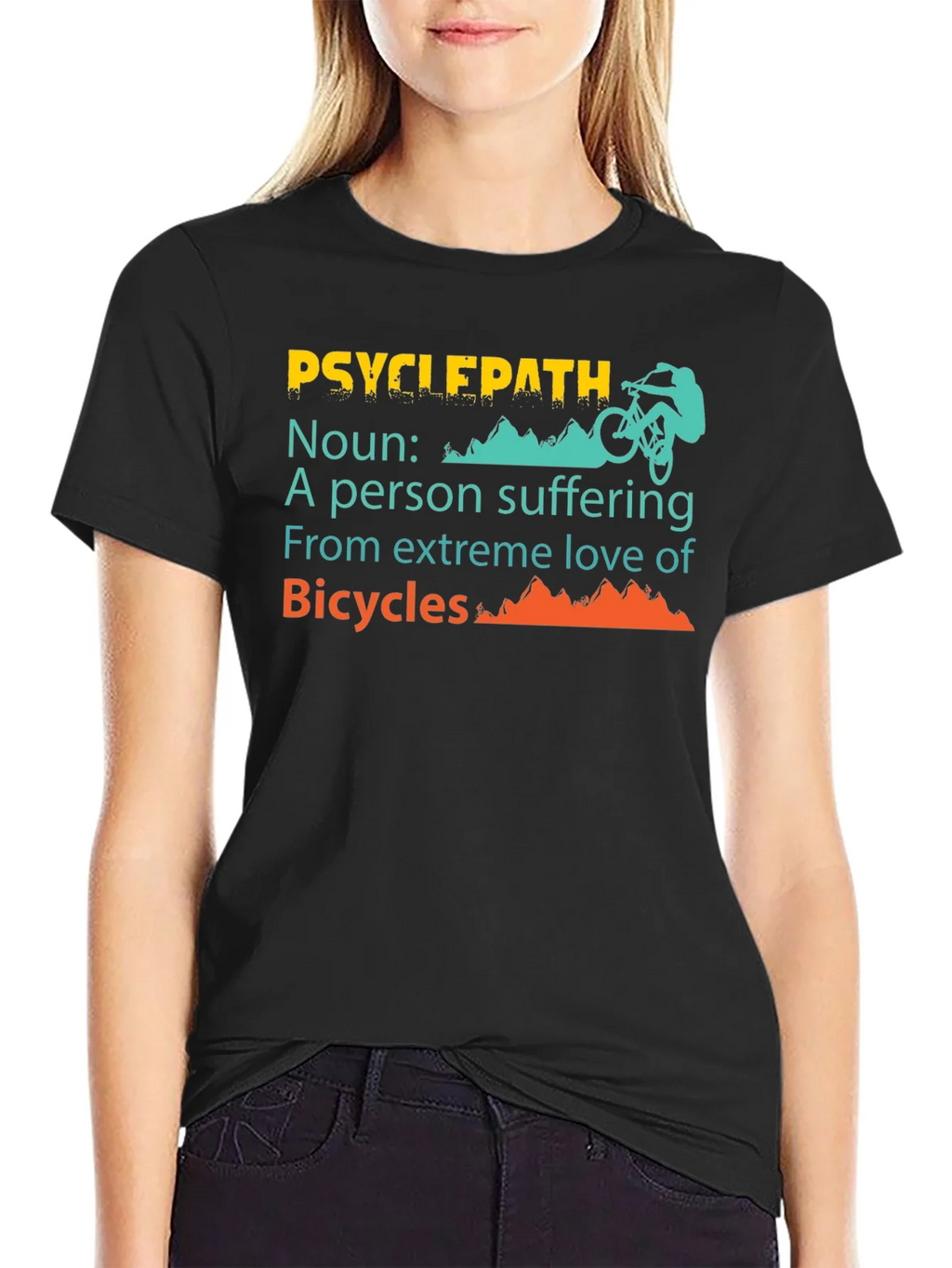 Psycyclepath T-Shirt - Funny Biker Definition
