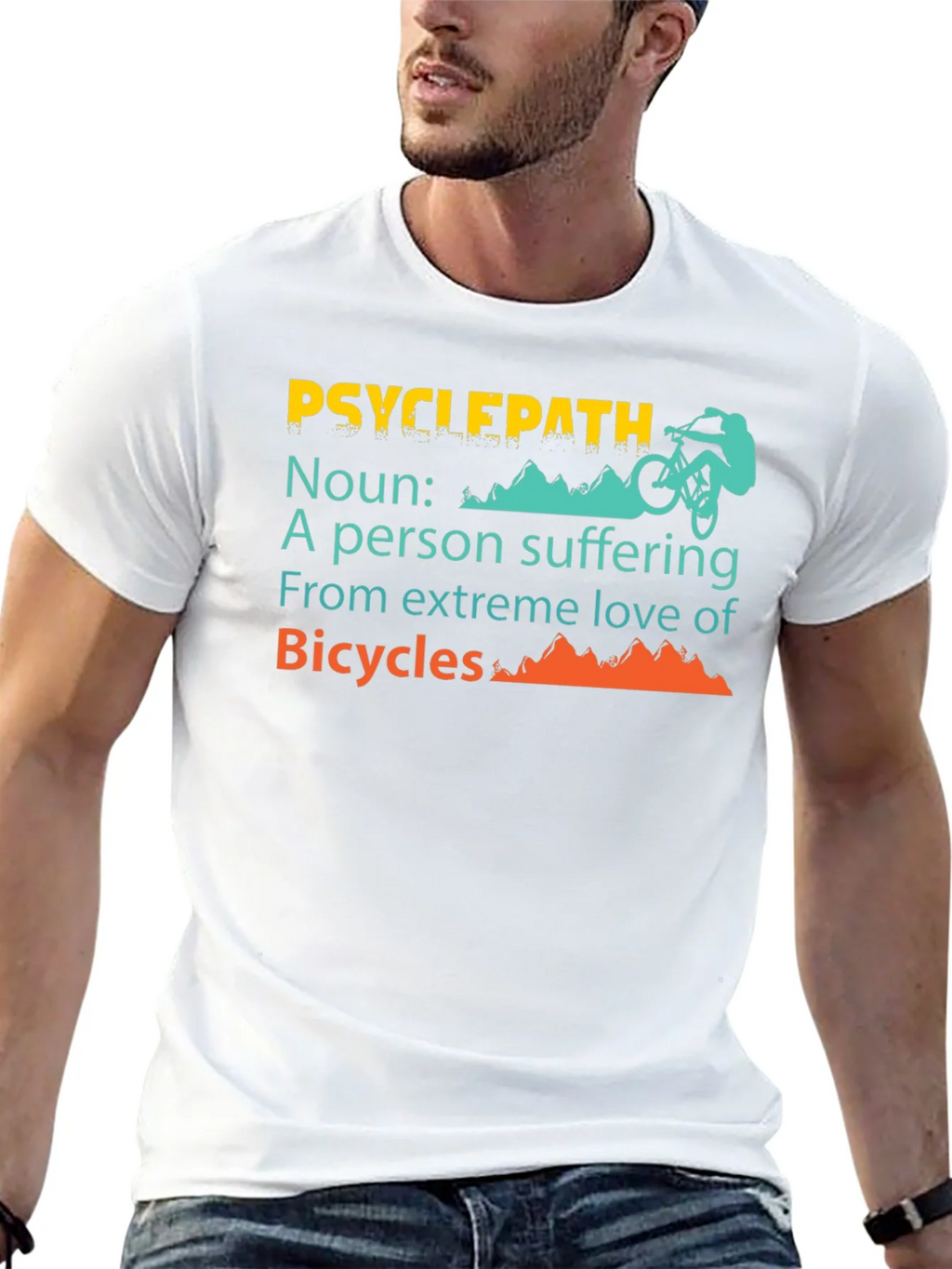Psycyclepath T-Shirt - Funny Biker Definition