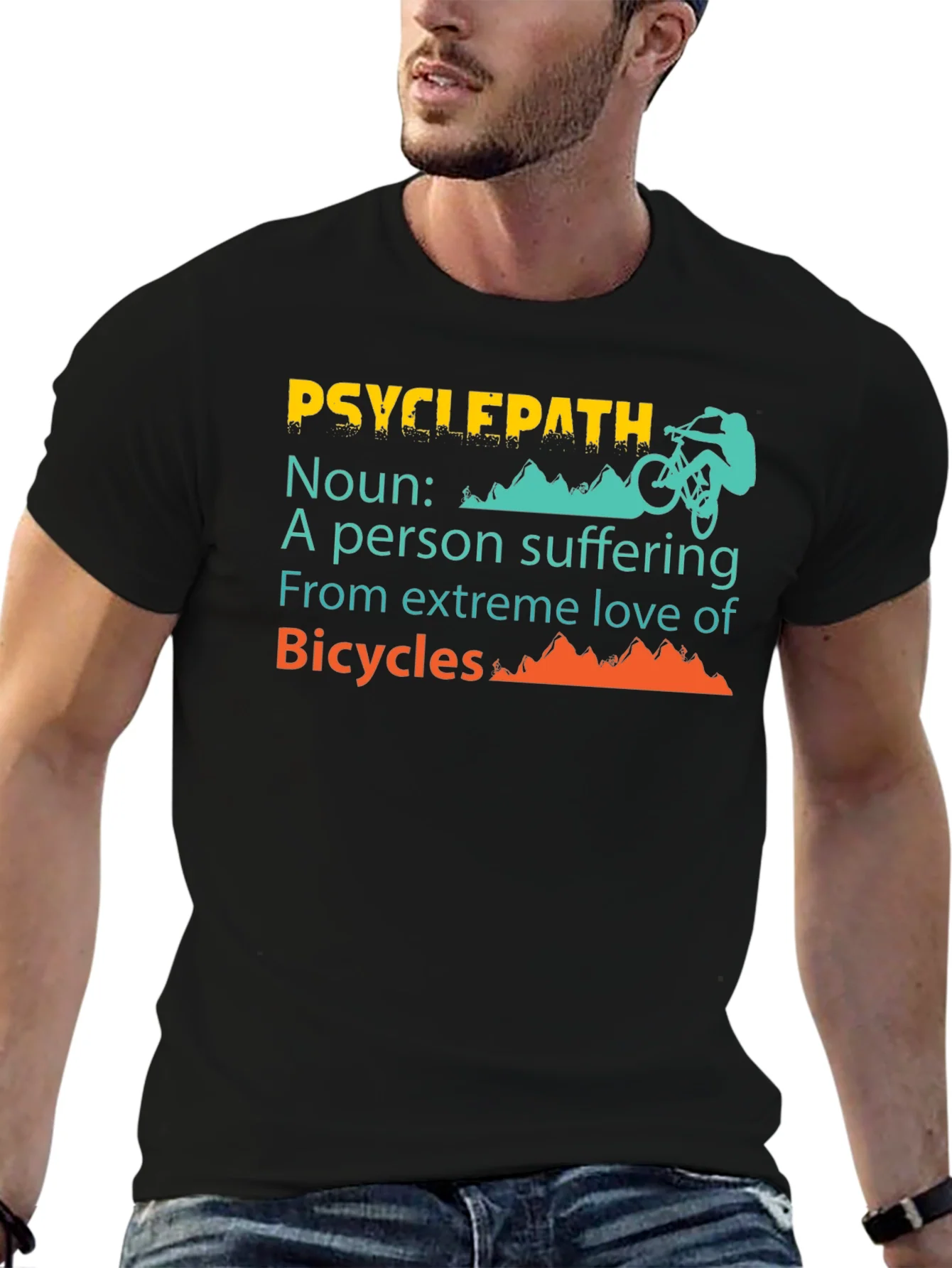 Psycyclepath T-Shirt - Funny Biker Definition