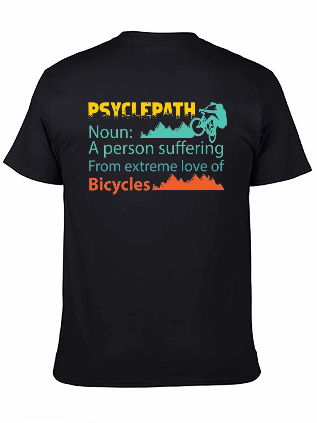 Psycyclepath T-Shirt - Funny Biker Definition