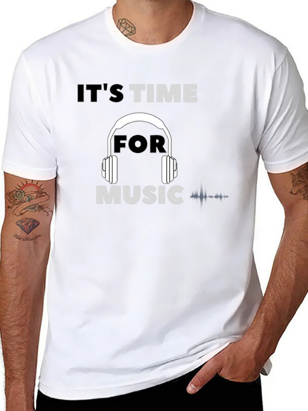 Its Time For Music T-Shirt - Cool Design