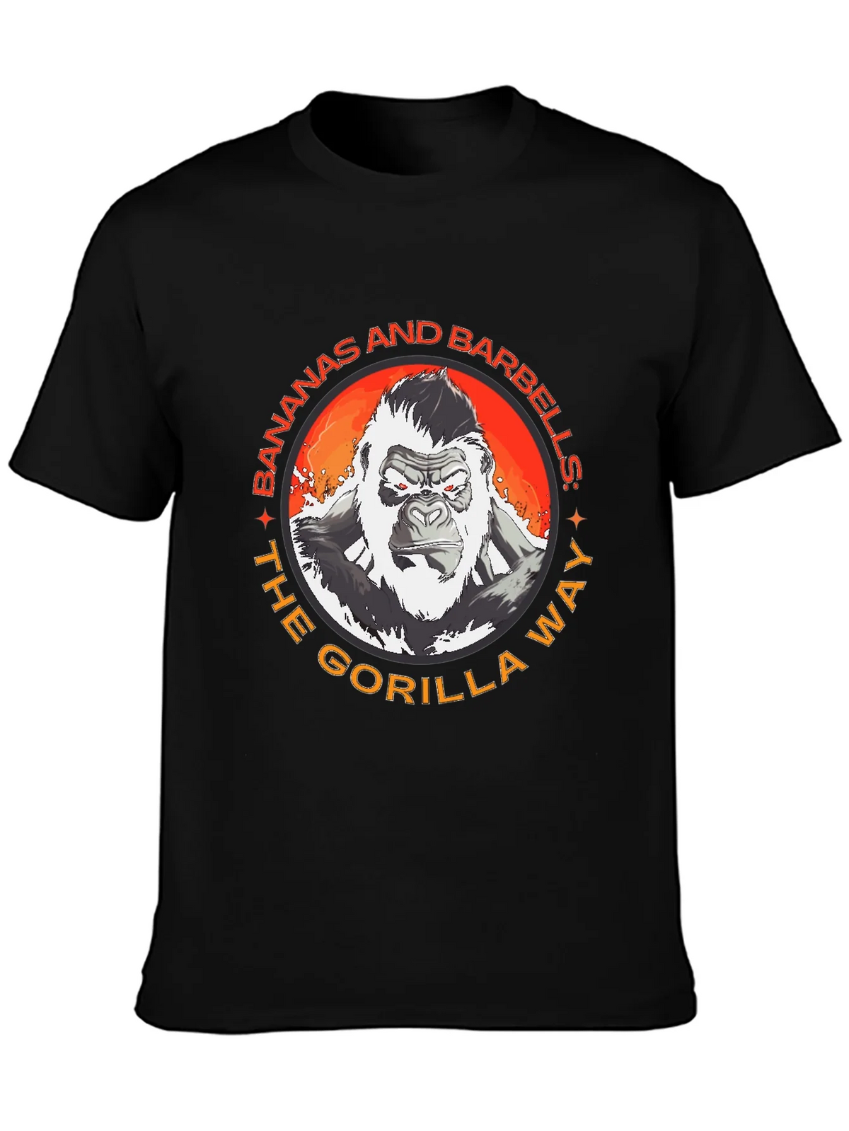 Bananas and Barbells Gorilla T-Shirt