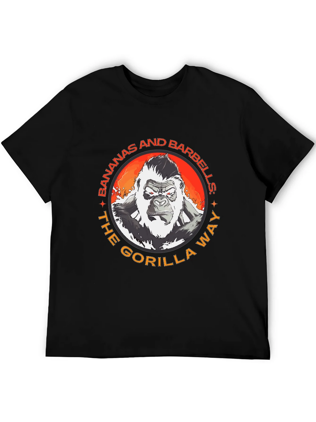 Bananas and Barbells Gorilla T-Shirt