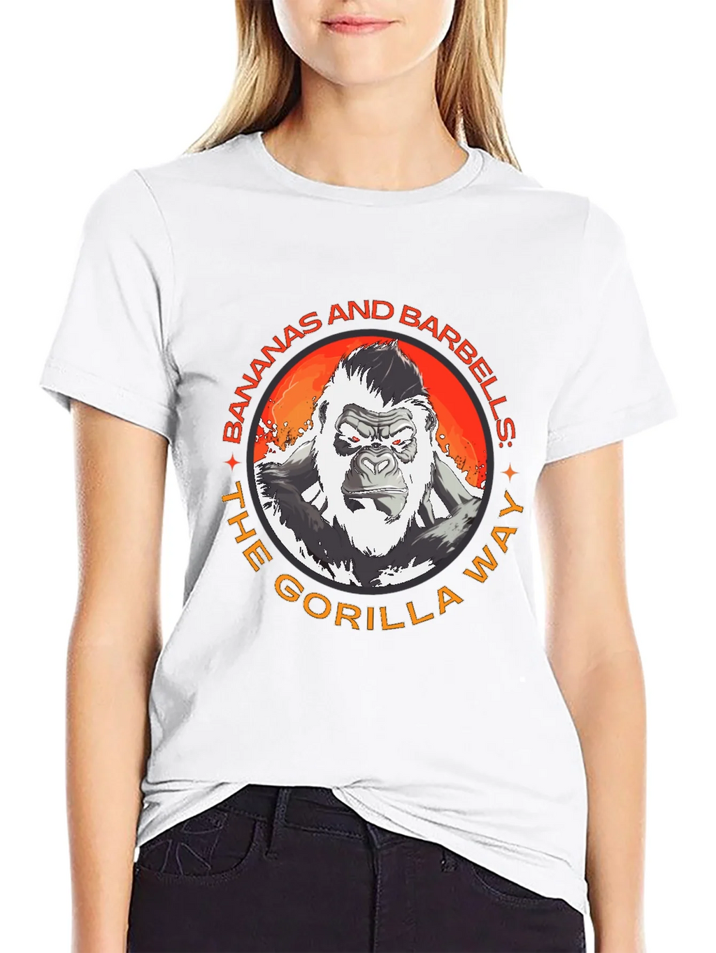Bananas and Barbells Gorilla T-Shirt