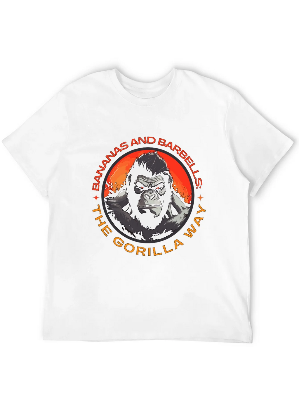 Bananas and Barbells Gorilla T-Shirt