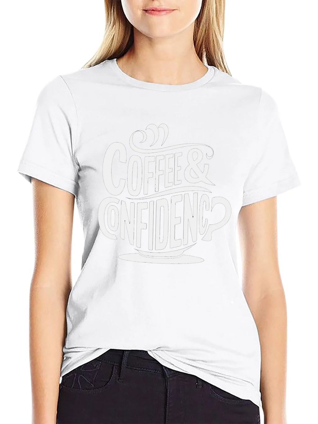 Coffee & Confidence Graphic Tee