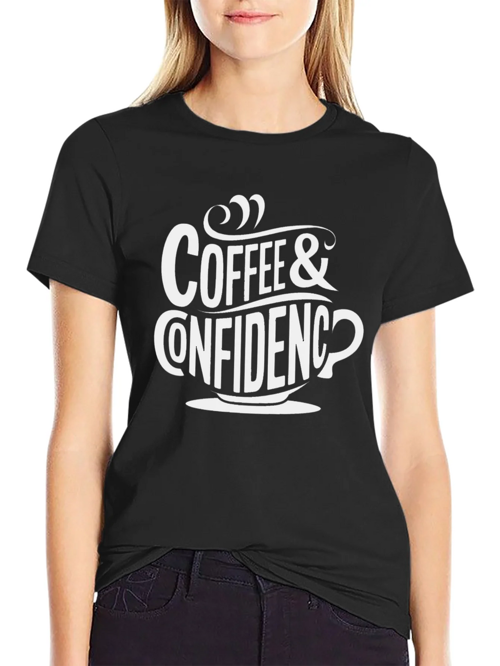 Coffee & Confidence Graphic Tee