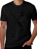 Rose & Dagger Graphic Tee - Edgy Streetwear