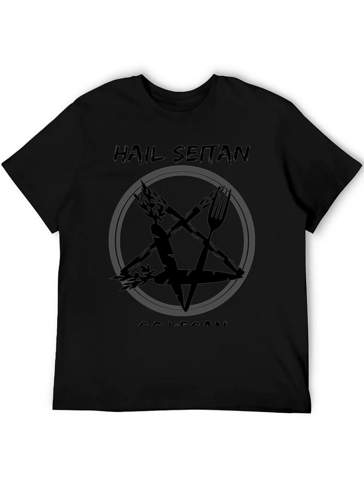 Hail Seitan Vegan Graphic Tee