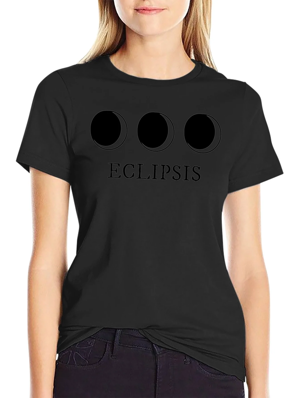 Eclipsis Graphic T-Shirt - Moon Phases Tee