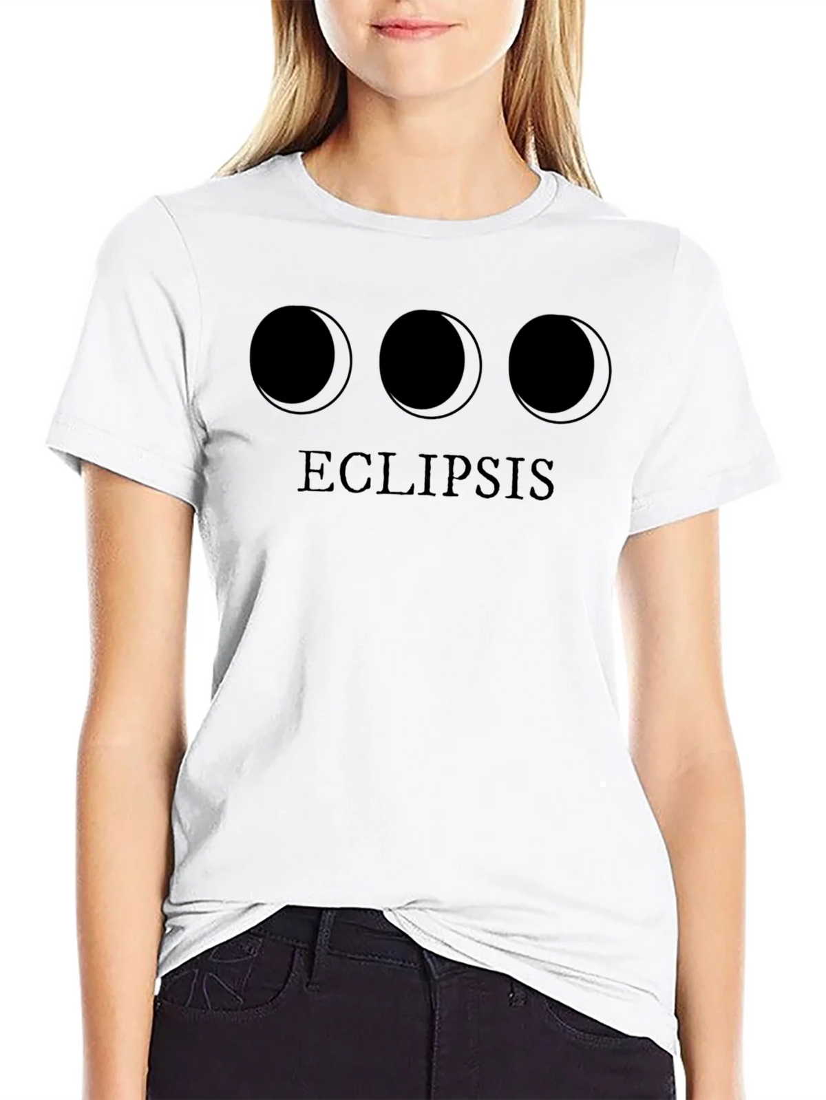 Eclipsis Graphic T-Shirt - Moon Phases Tee