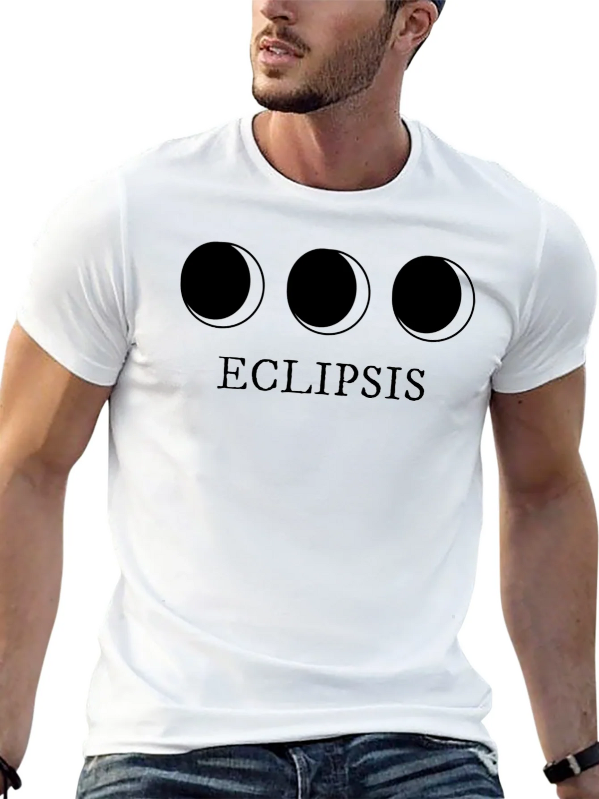 Eclipsis Graphic T-Shirt - Moon Phases Tee