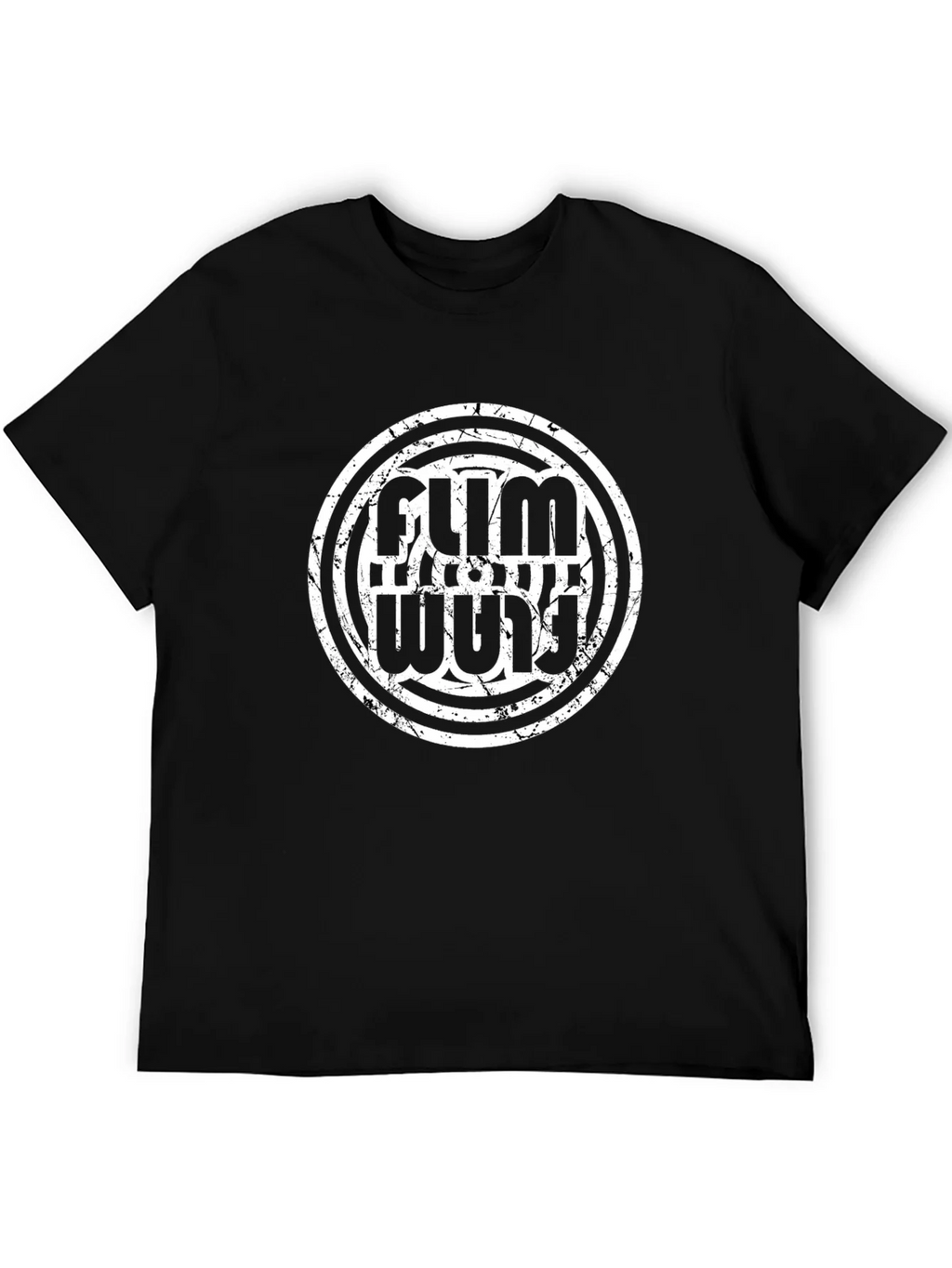 Flim Flam Funny Graphic Tee - Black