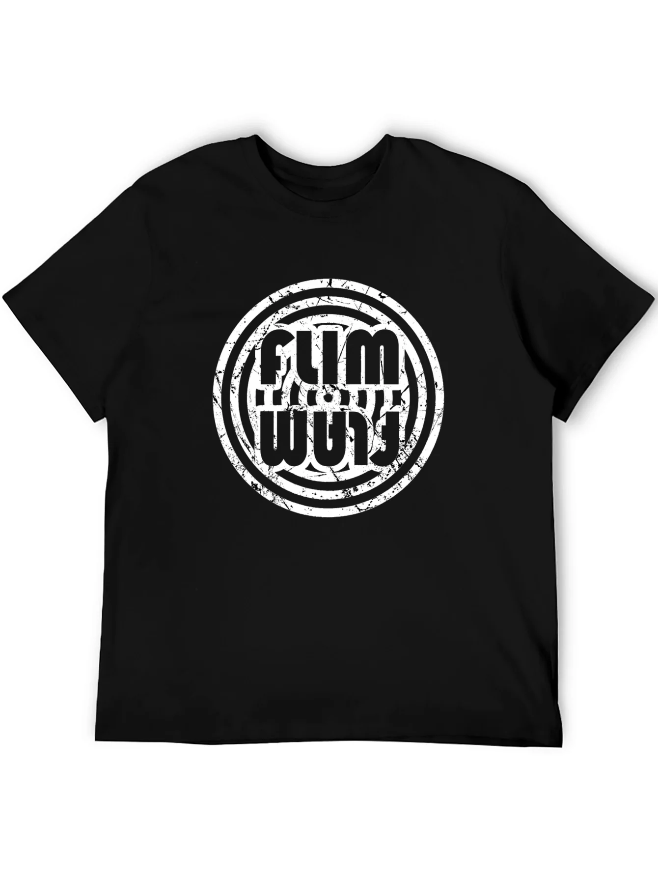 Flim Flam Funny Graphic Tee - Black