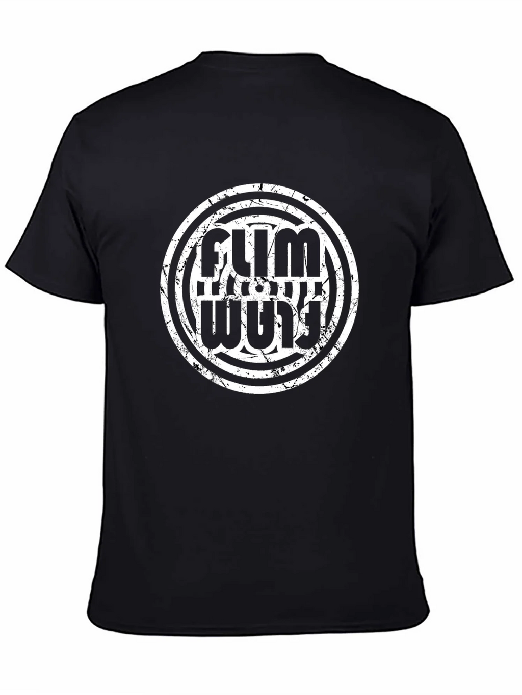Flim Flam Funny Graphic Tee - Black