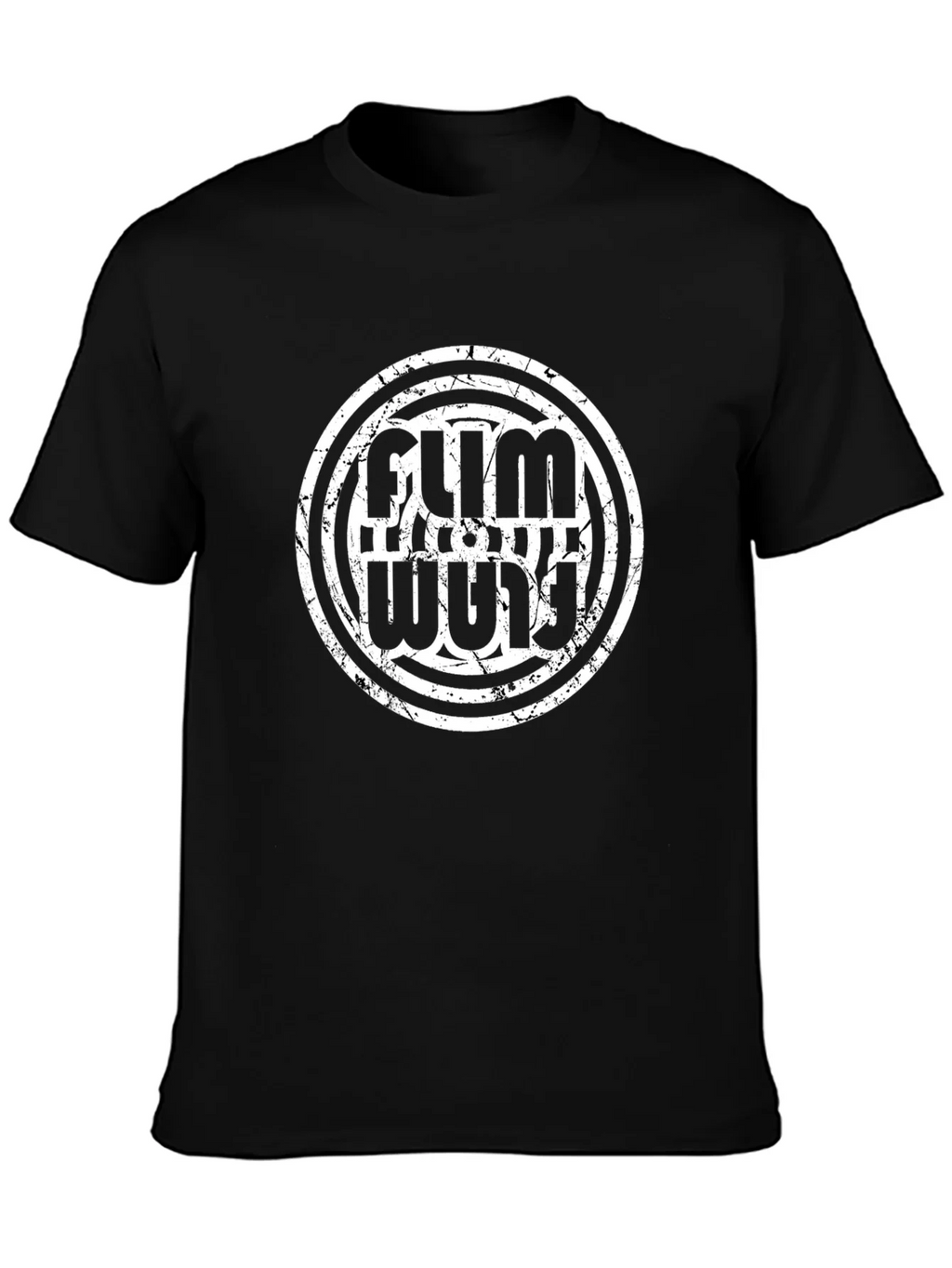 Flim Flam Funny Graphic Tee - Black