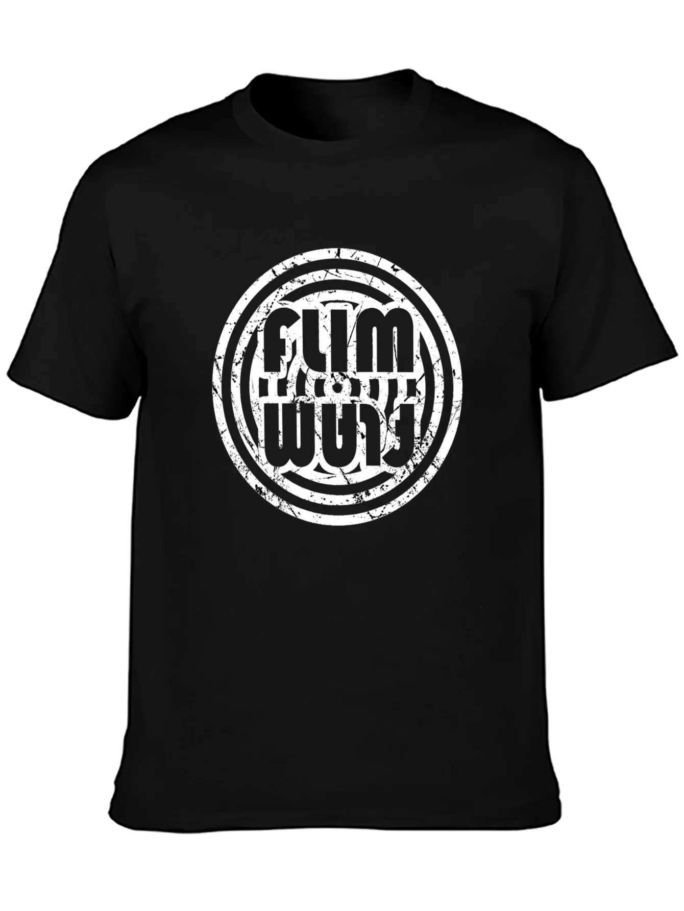 Flim Flam Funny Graphic Tee - Black