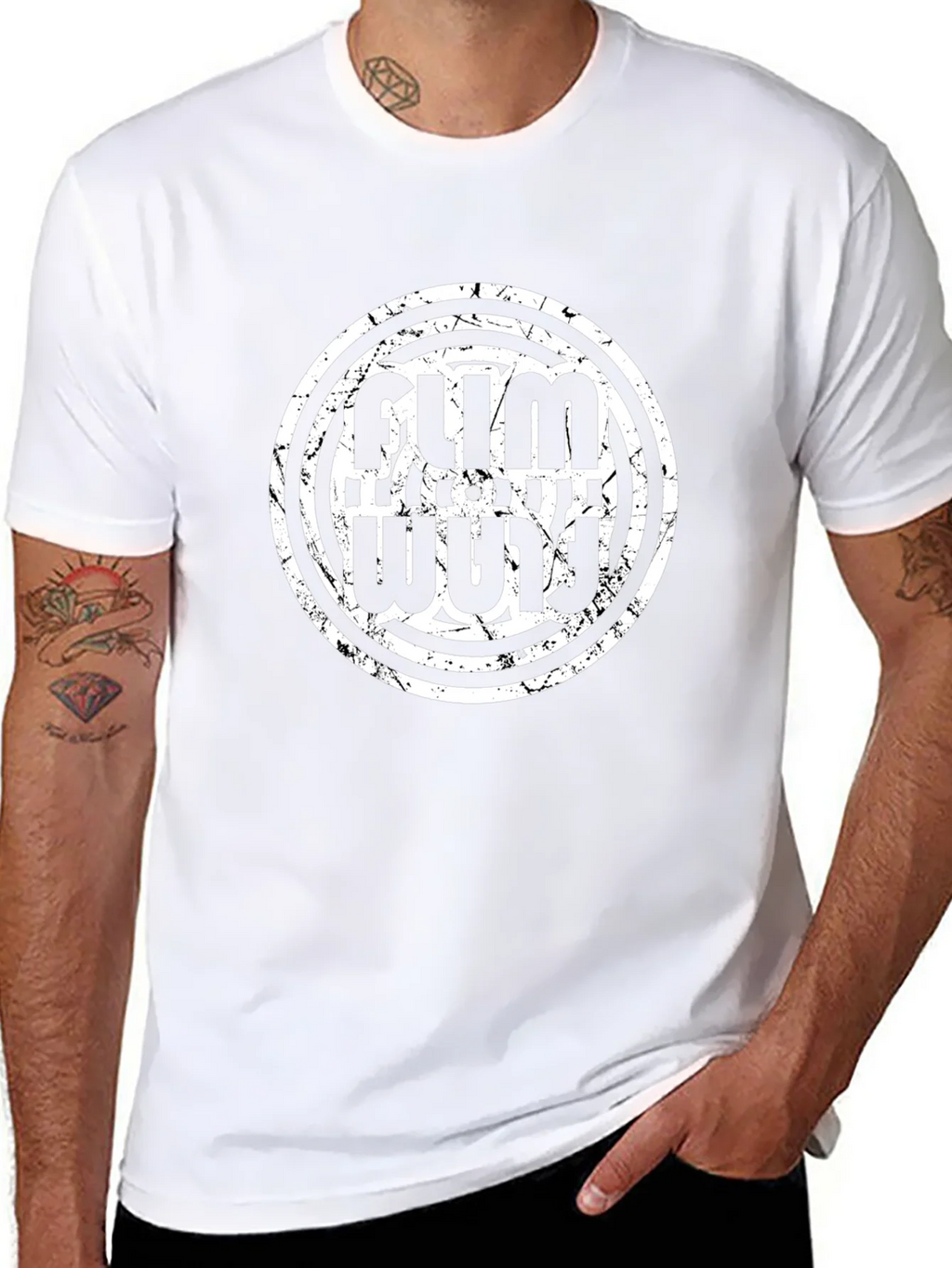 Flim Flam Funny Graphic Tee - Black