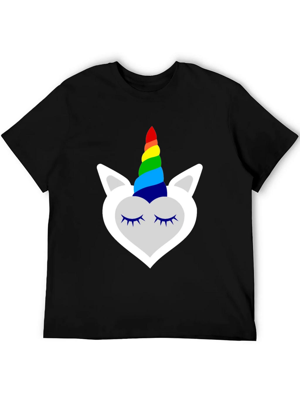 Unicorn Rainbow Horn Graphic Tee