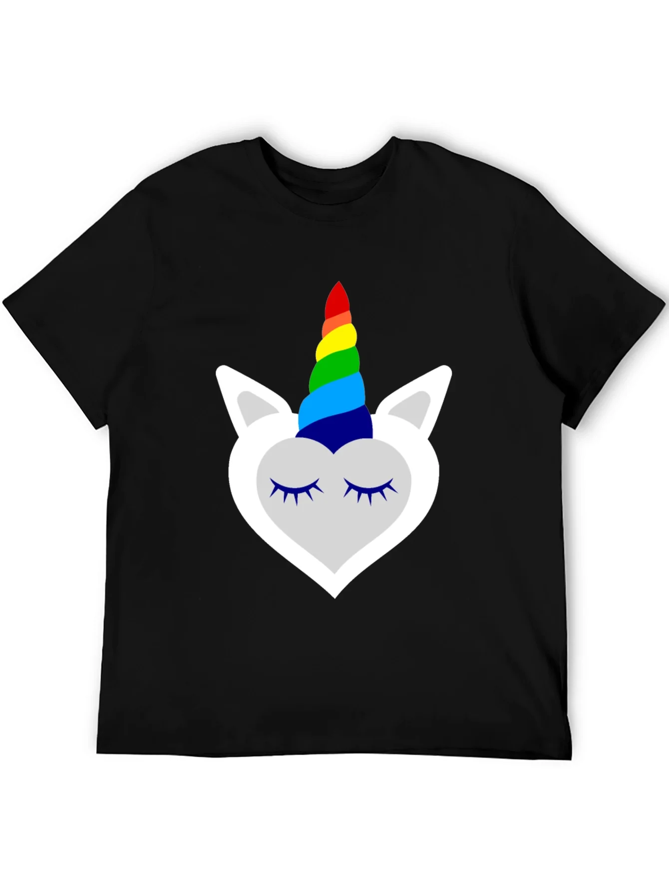 Unicorn Rainbow Horn Graphic Tee