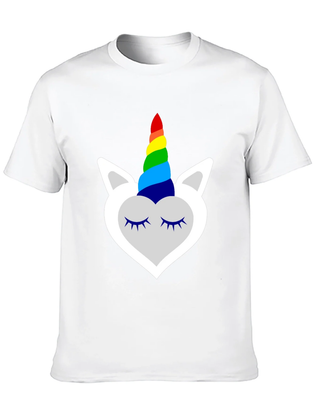 Unicorn Rainbow Horn Graphic Tee