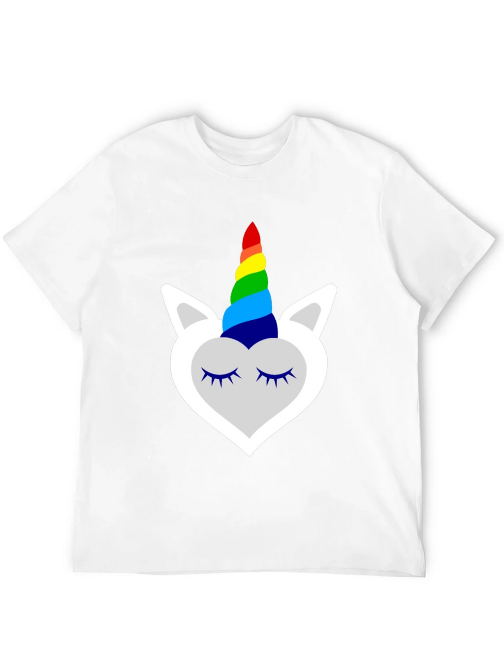Unicorn Rainbow Horn Graphic Tee