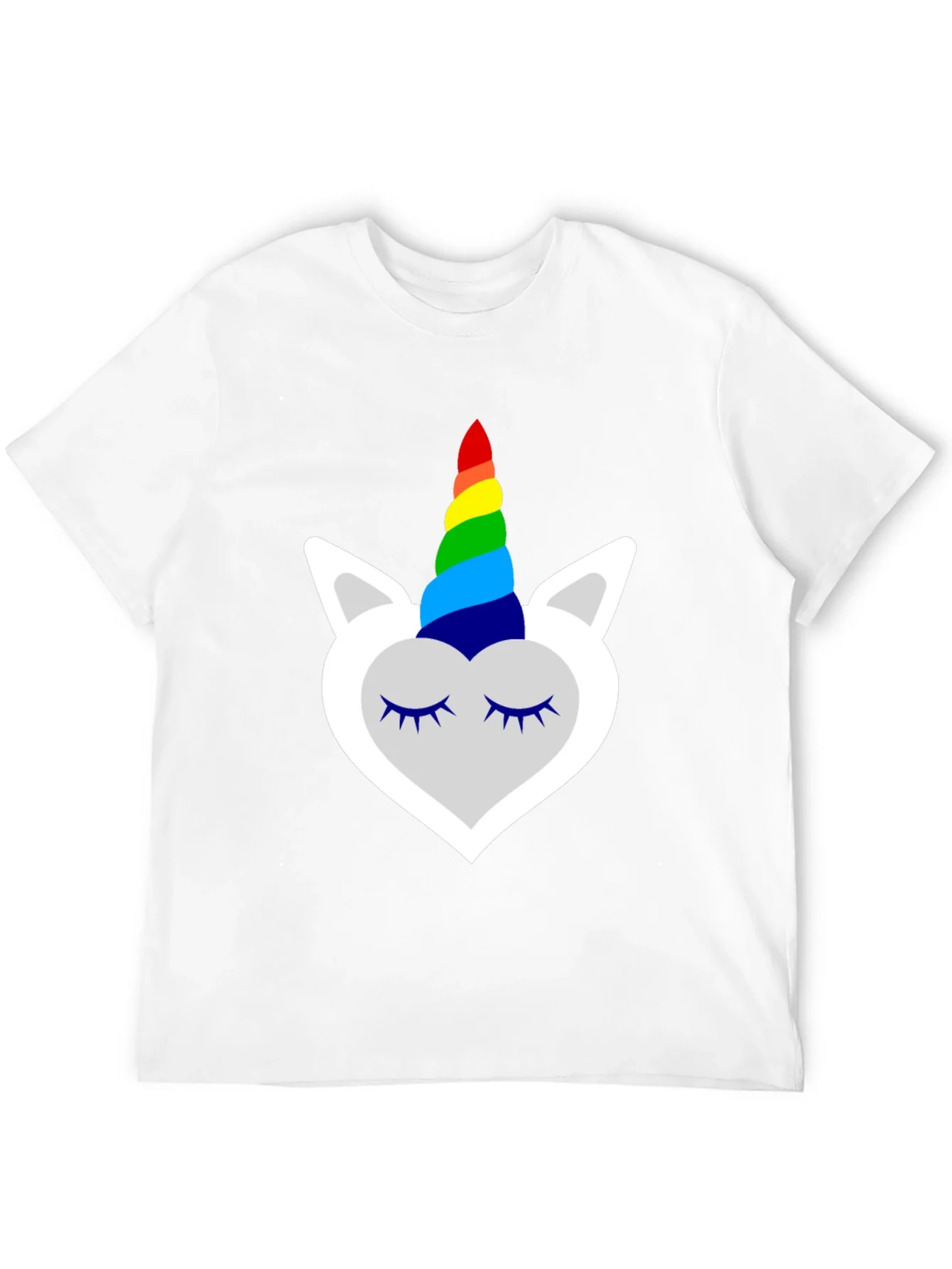 Unicorn Rainbow Horn Graphic Tee