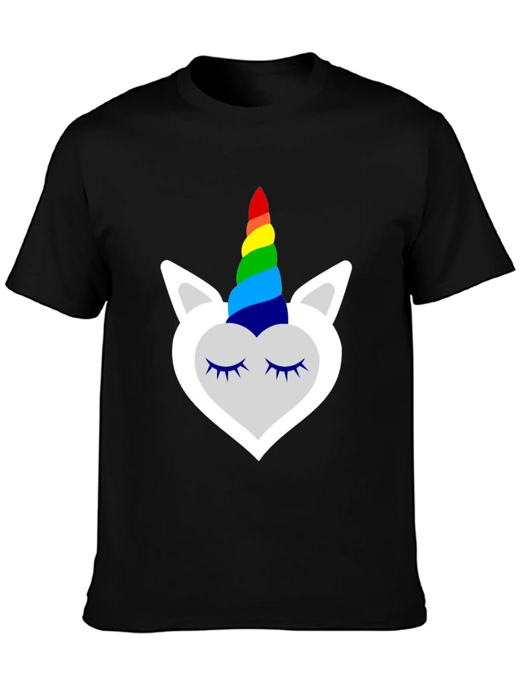 Unicorn Rainbow Horn Graphic Tee