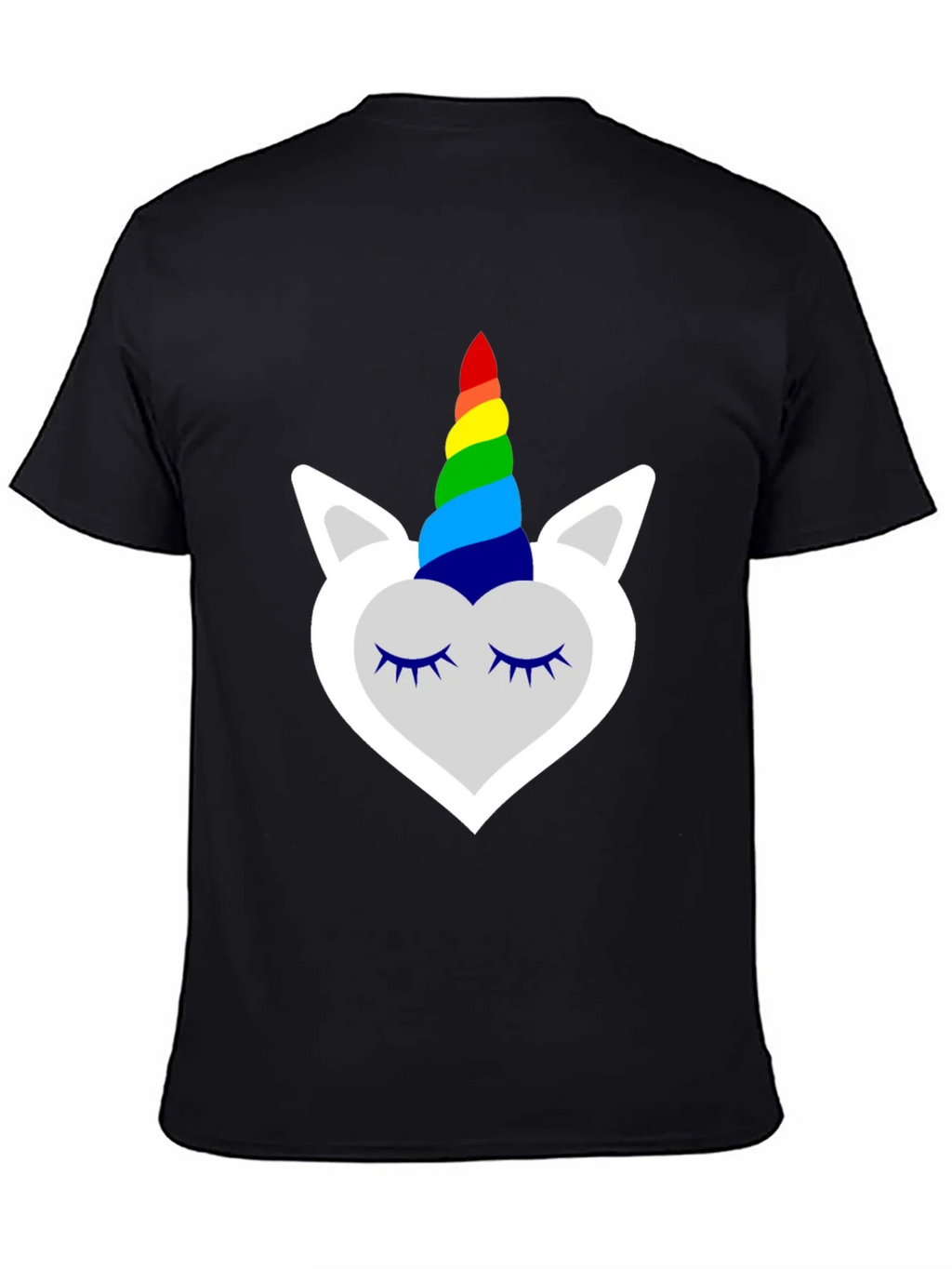 Unicorn Rainbow Horn Graphic Tee