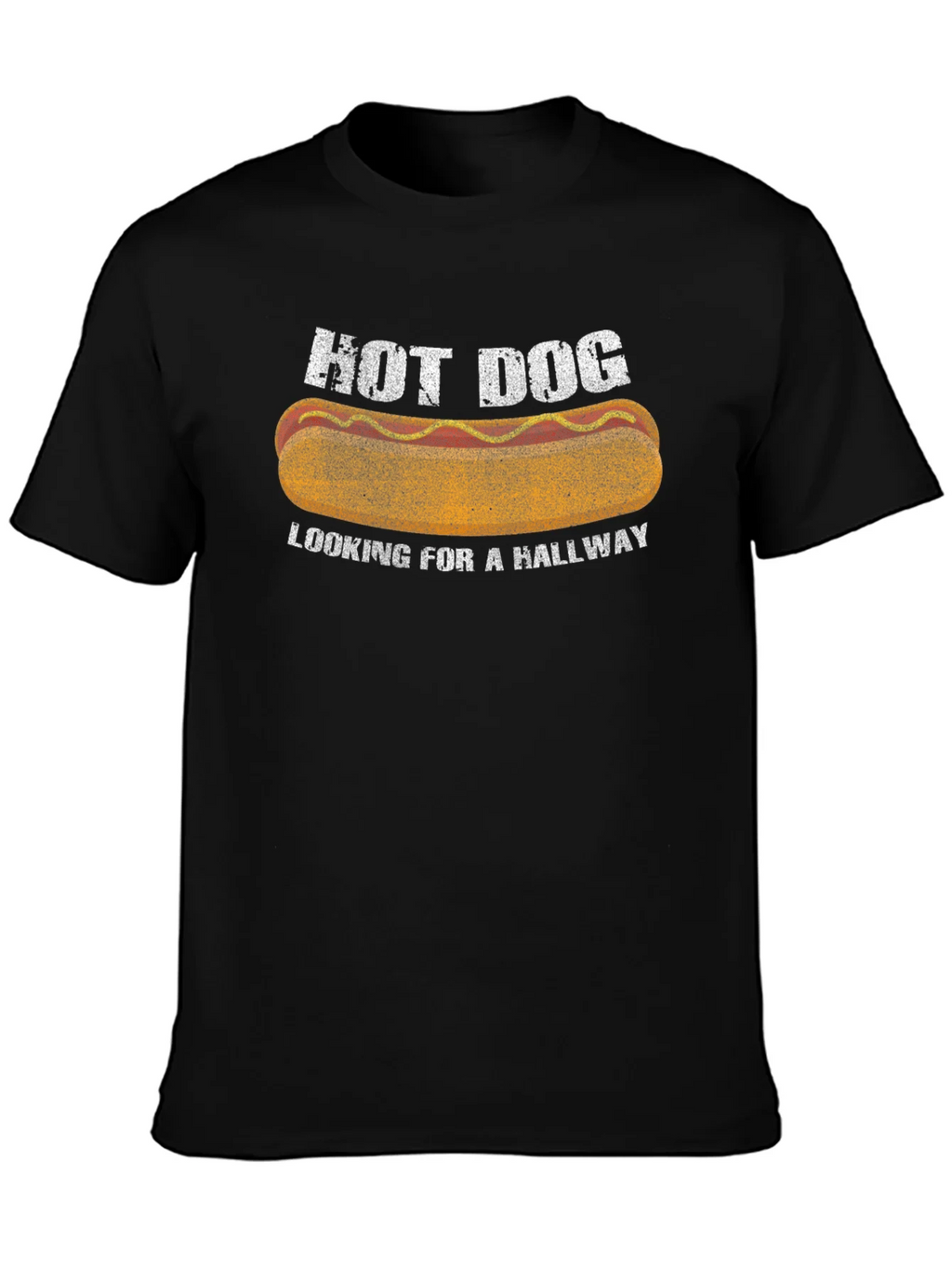 Hot Dog Hallway T-Shirt - Funny Foodie Tee
