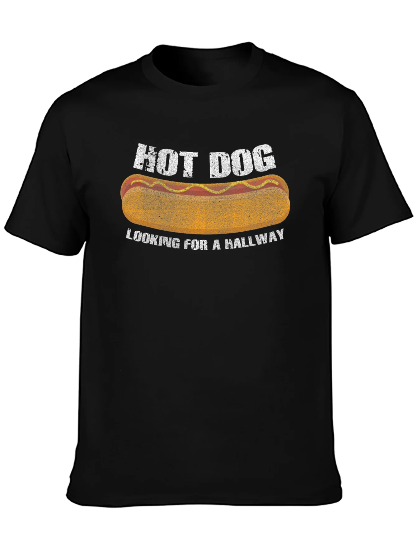 Hot Dog Hallway T-Shirt - Funny Foodie Tee