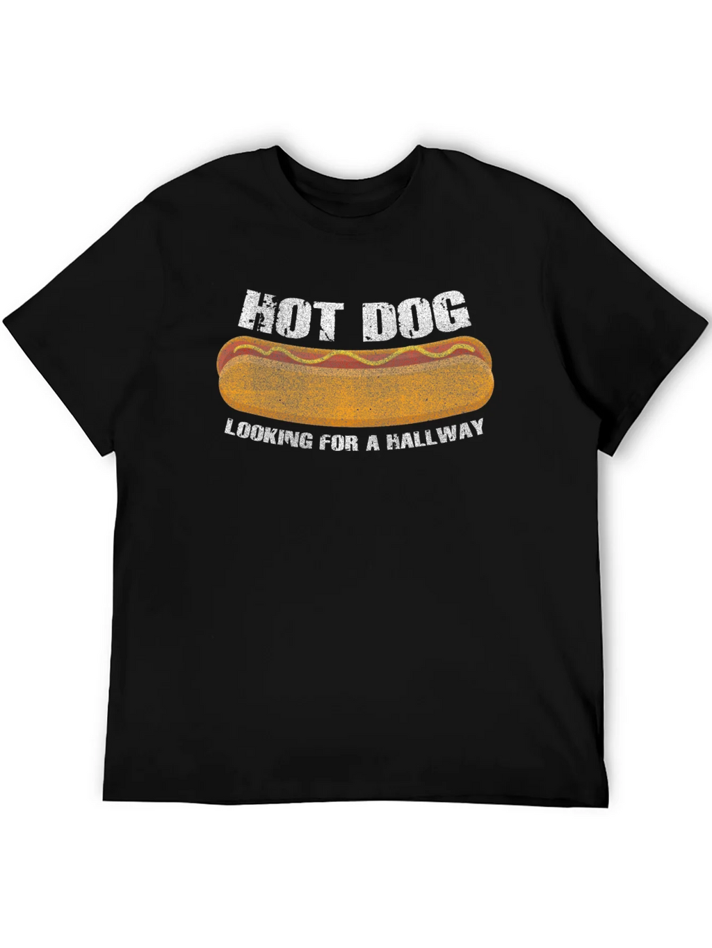Hot Dog Hallway T-Shirt - Funny Foodie Tee