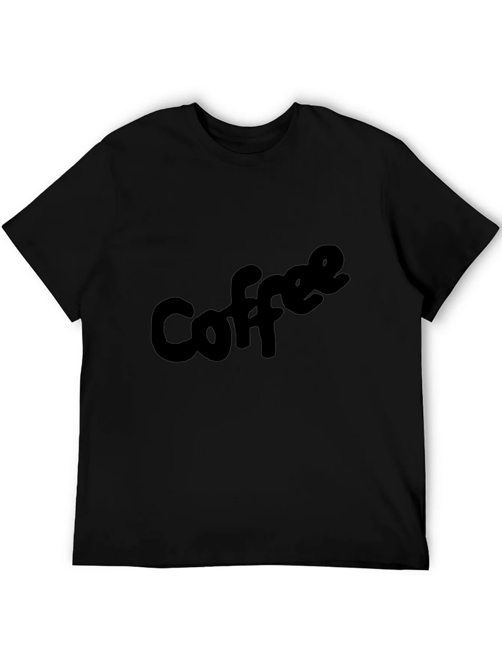Coffee Lovers Black Tee - Casual & Comfy