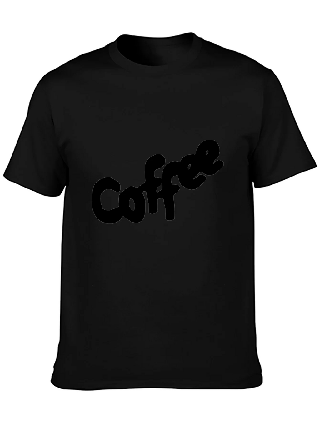 Coffee Lovers Black Tee - Casual & Comfy