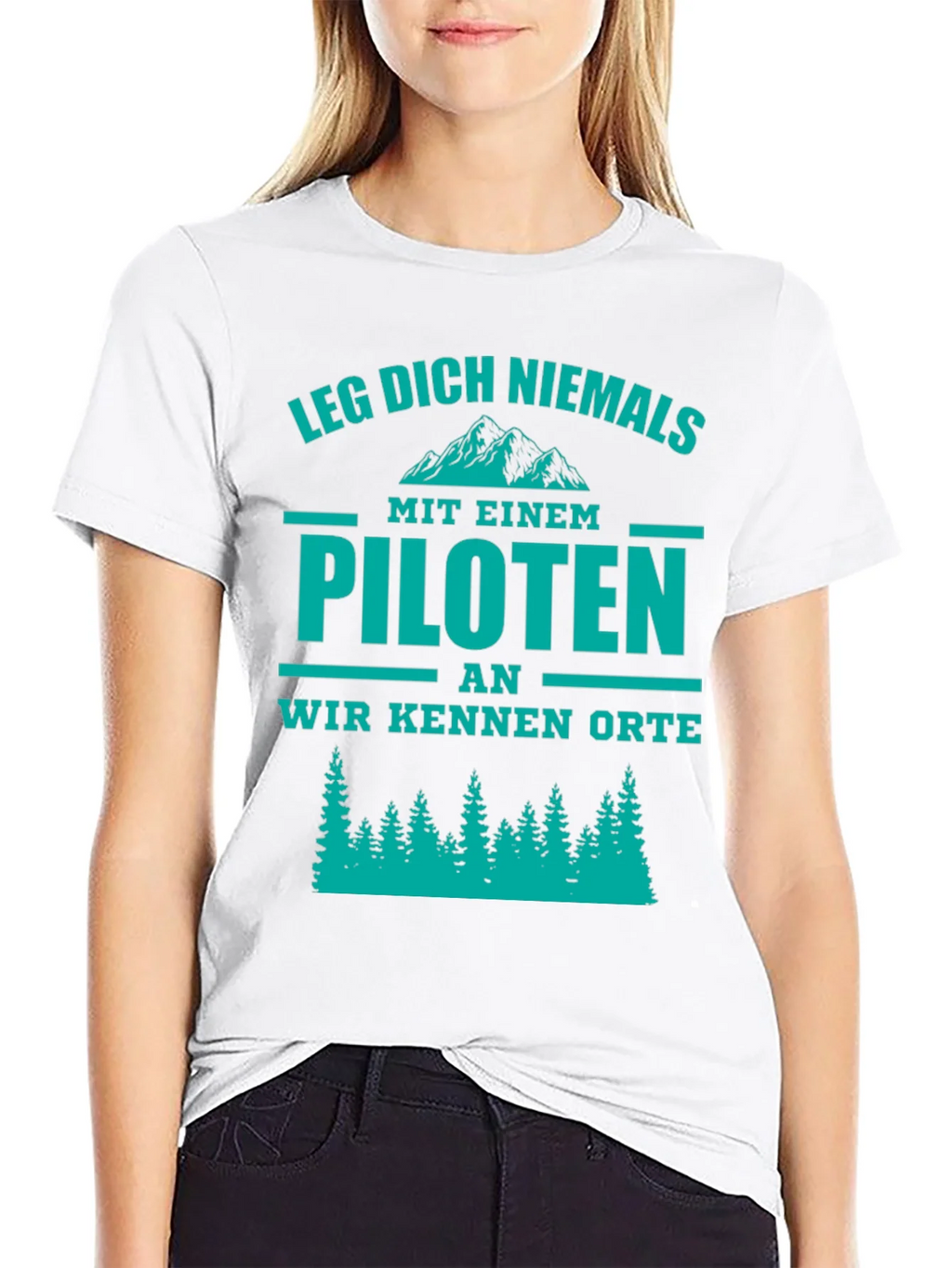 Pilot T-Shirt - Funny German Phrase