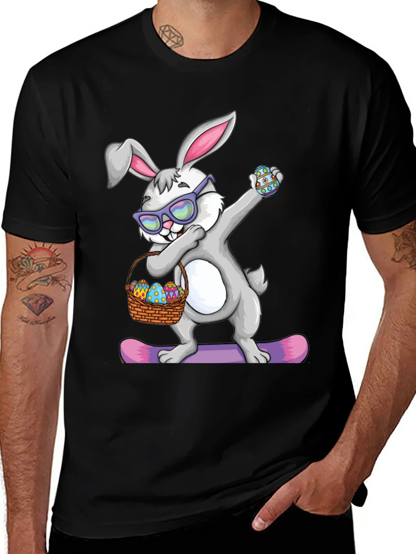 Dabbing Easter Bunny T-Shirt