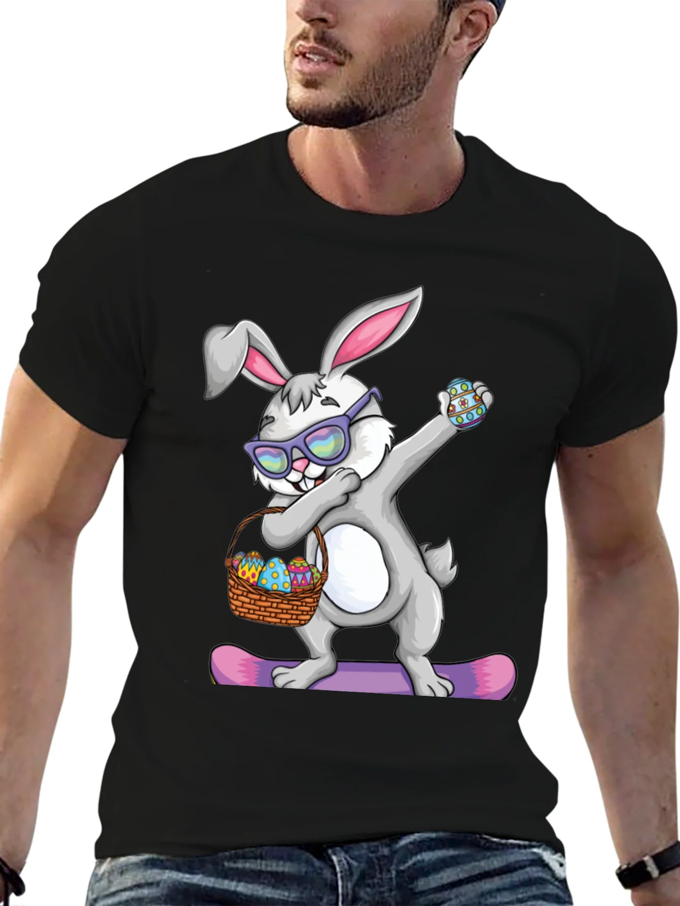Dabbing Easter Bunny T-Shirt