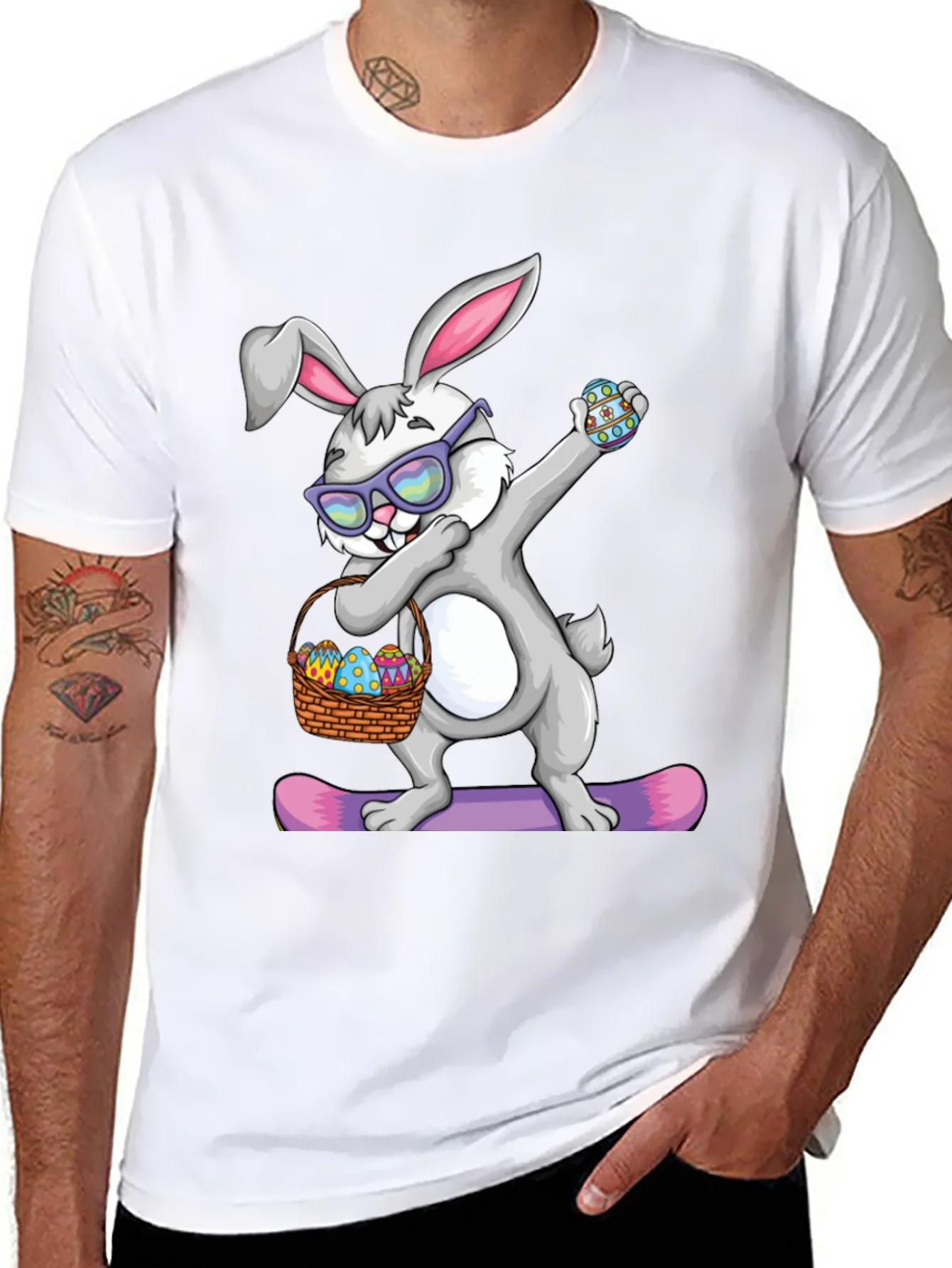Dabbing Easter Bunny T-Shirt
