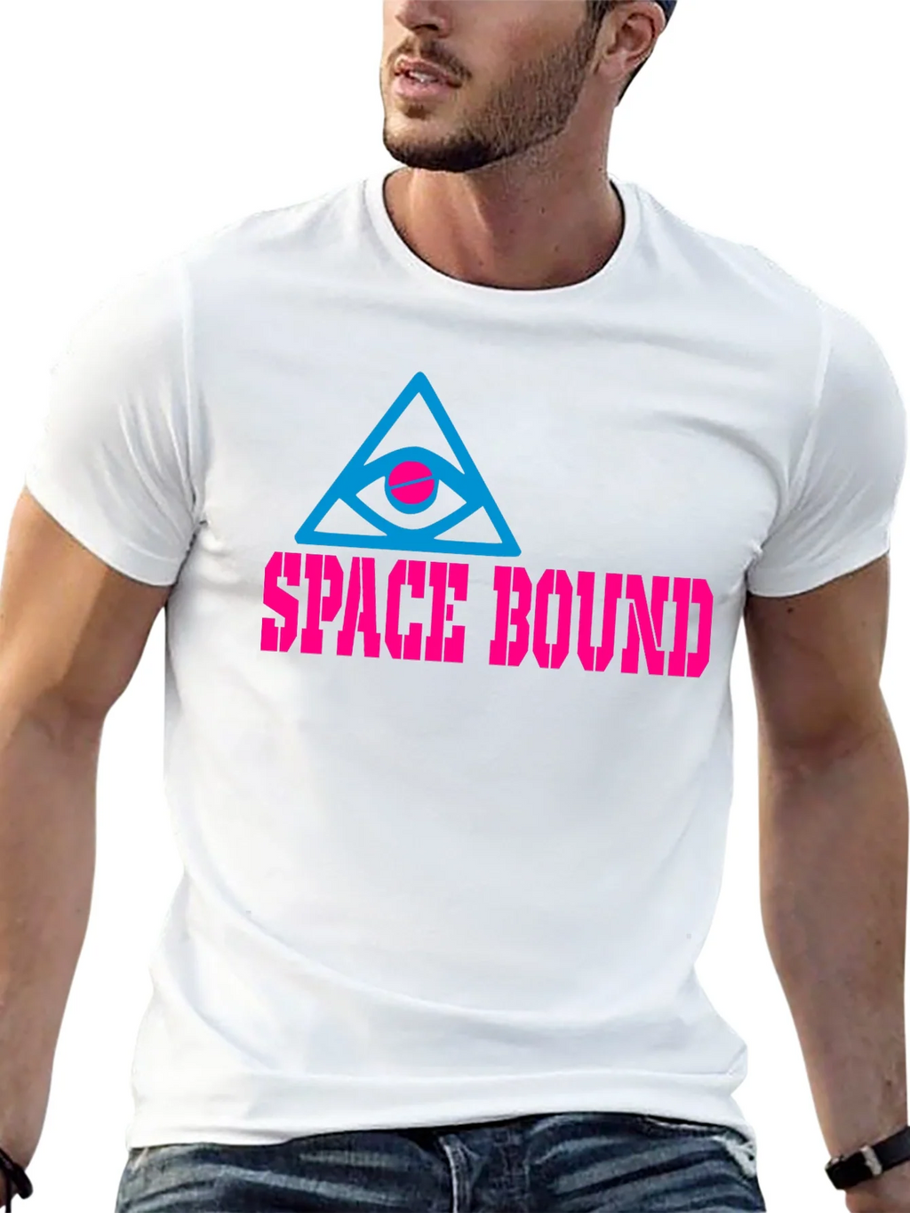 Space Bound Graphic Tee - Cool & Unique Design