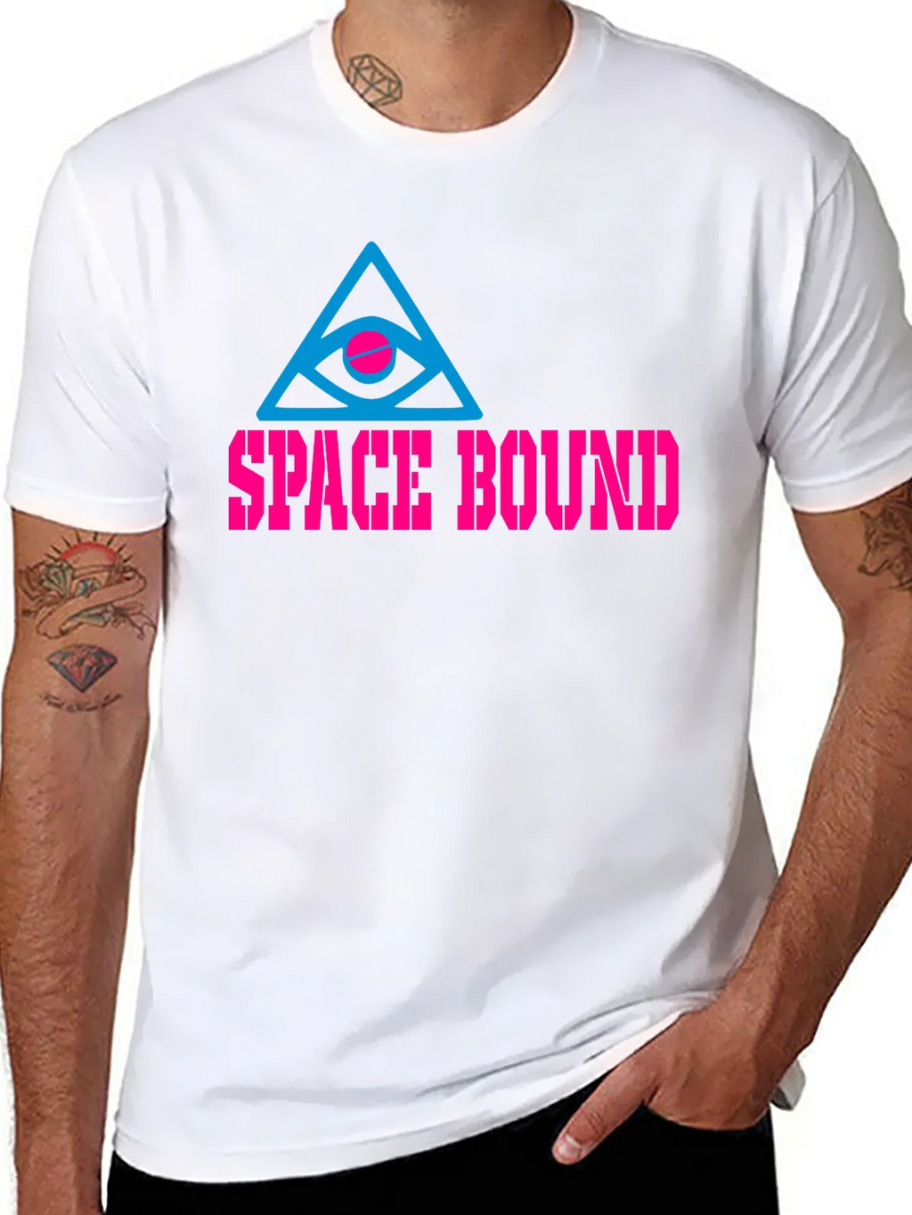 Space Bound Graphic Tee - Cool & Unique Design