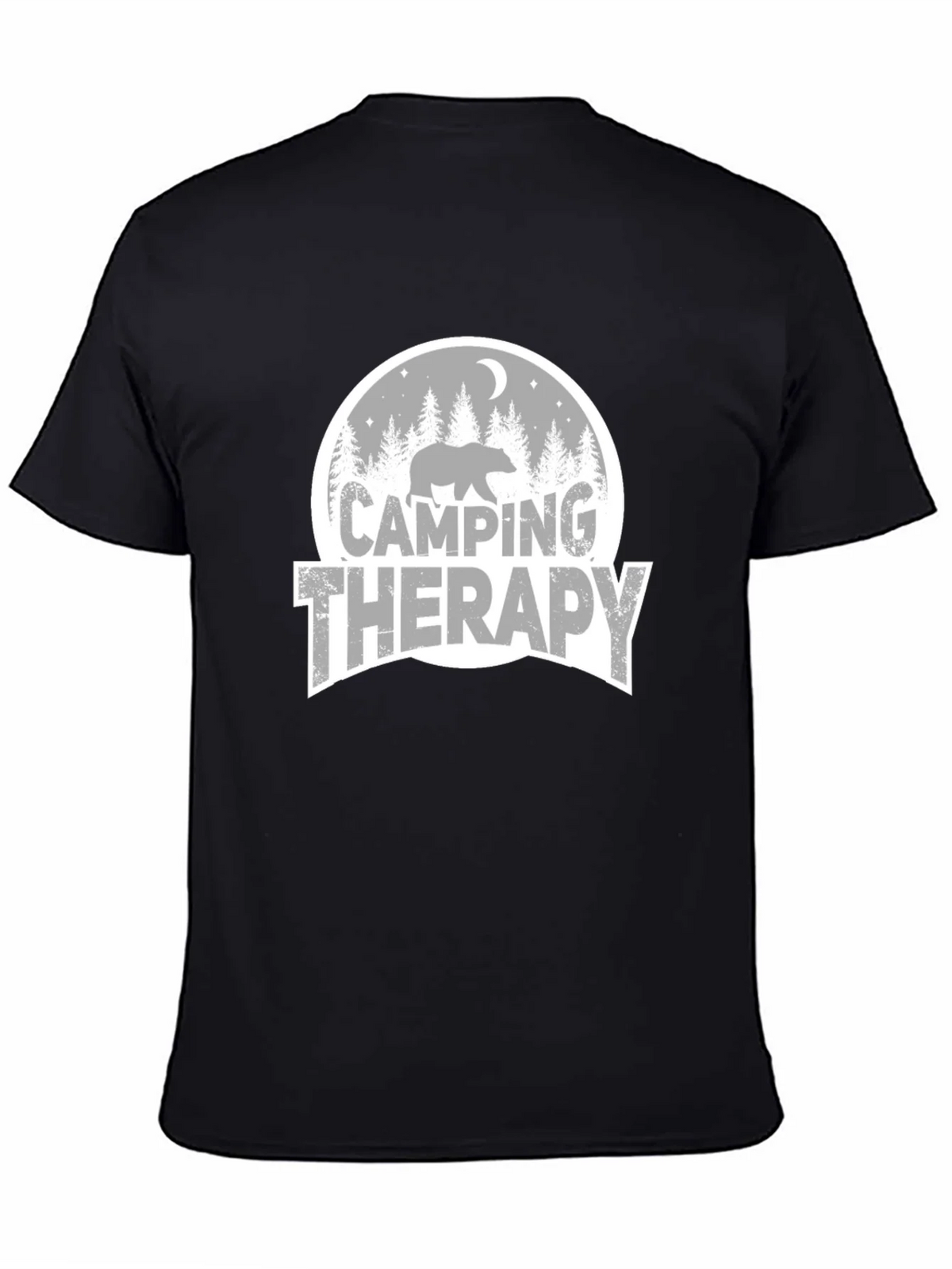 Camping Therapy Graphic T-Shirt