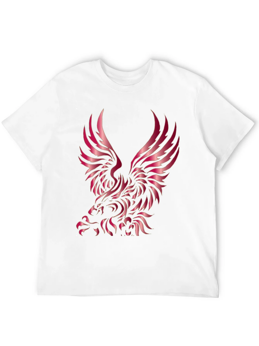 Bold Eagle Graphic Black T-Shirt