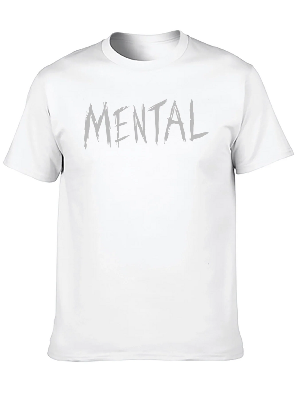 Mental Graphic Tee - Casual Style